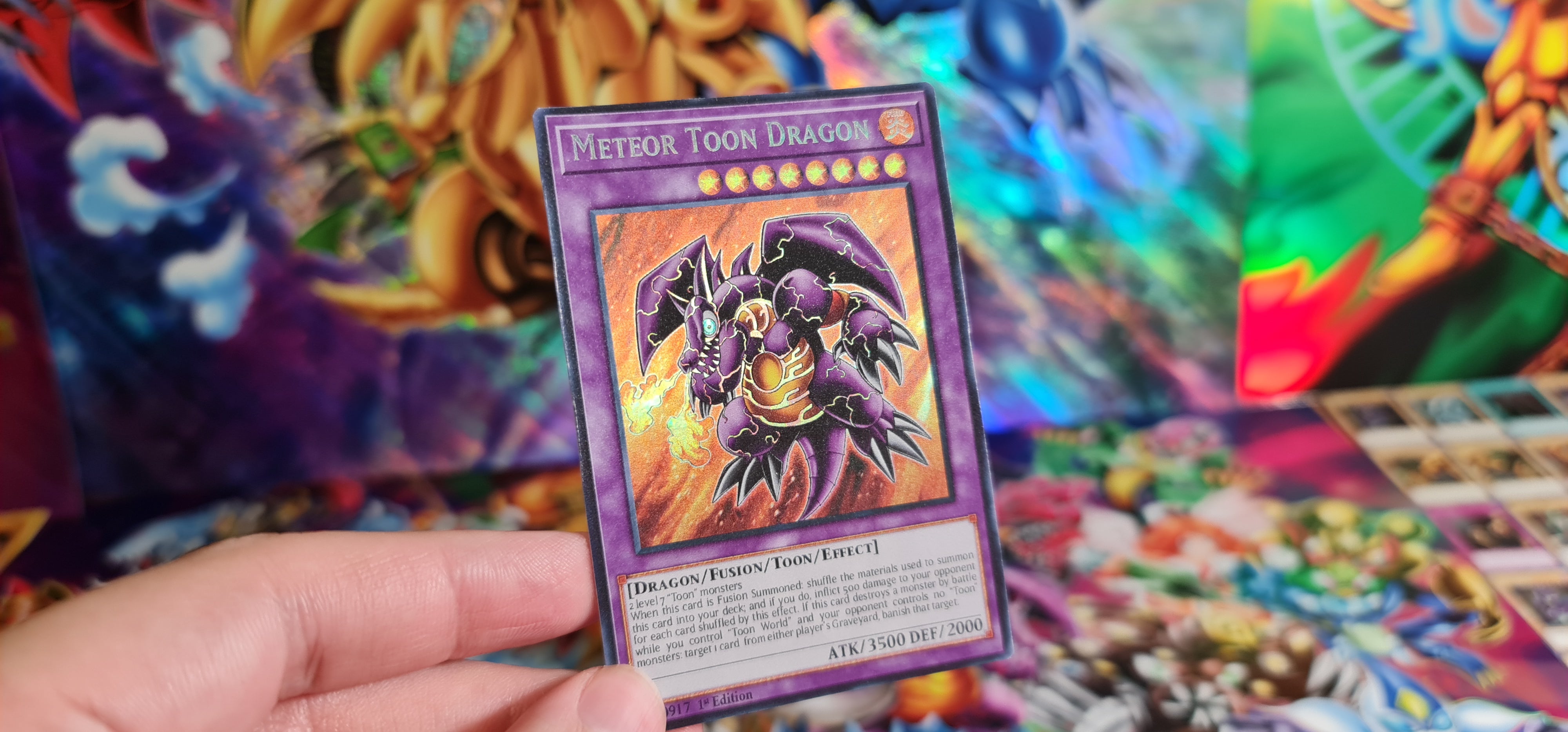 custom yugioh toon cards Meteor Toon Dragon Custom Orica card – RushforTacos Custom Cards