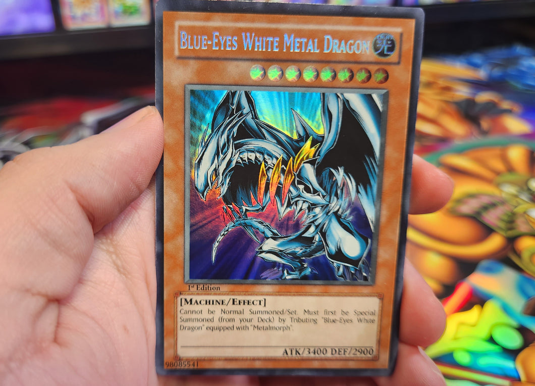 Blue Eyes Metal Dragon Custom Orica card