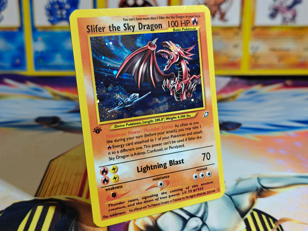 Sliver Pokemon Style Custom Orica card