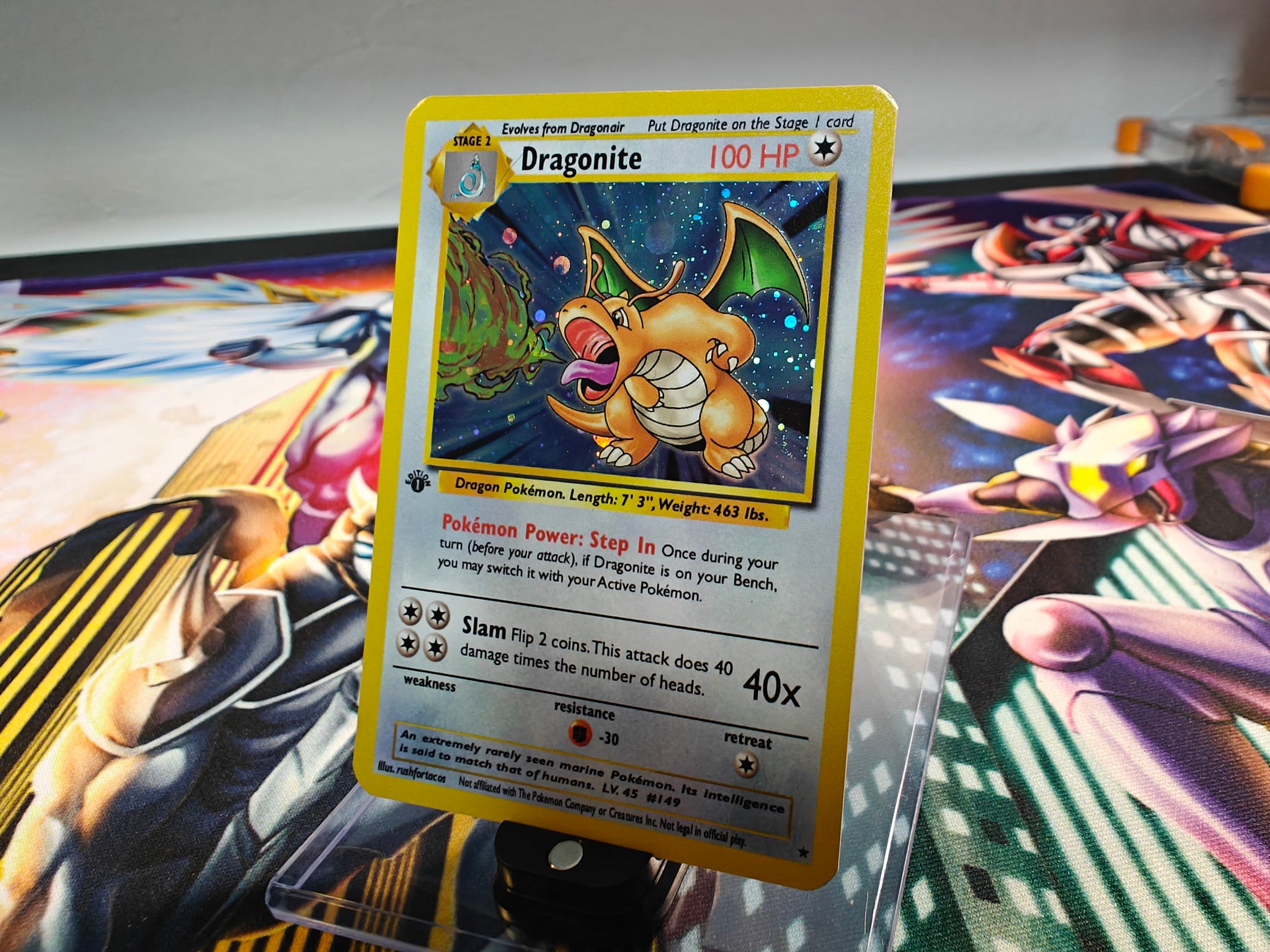 orica pokemon cards Custom Holographic Full Art Erika's Hospitality Card – PokeOricaSTCG