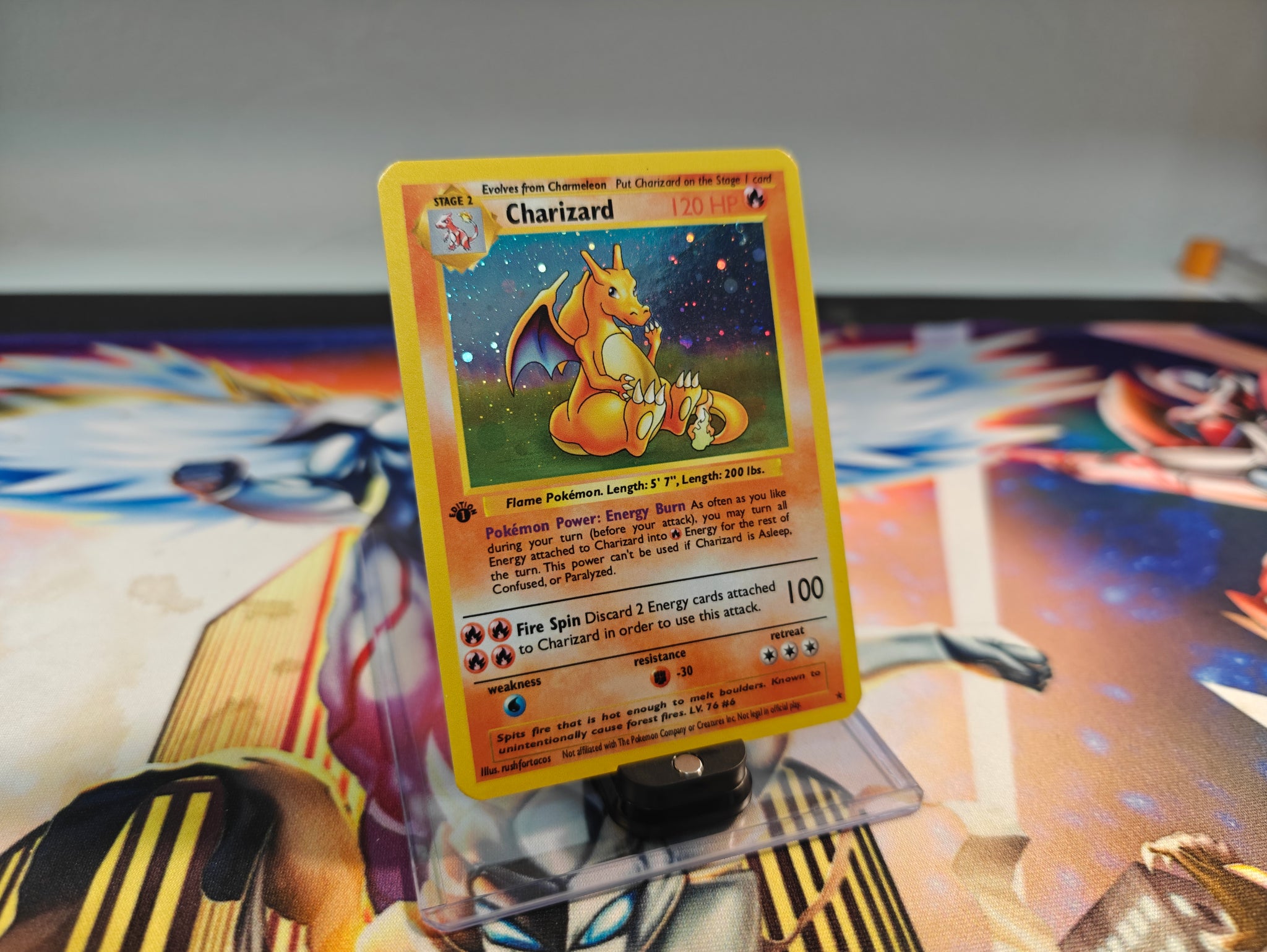 Charizard with Dragonite pose swap Custom Orica card RushforTacos Custom Cards Charizard with Dragonite pose swap Custom Orica card RushforTacos Custom Cards