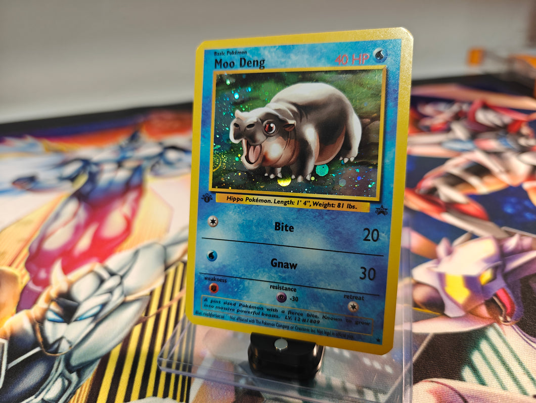 Moo Dang Pokemon Style Custom Orica card