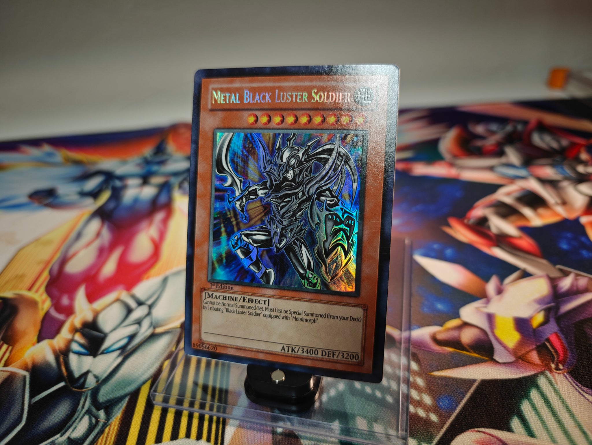 Metal Black Luster Soldier Custom Orica card – RushforTacos Custom Cards