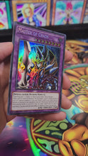 Load and play video in Gallery viewer, Master of Chaos Dark Paladin art alter Custom Orica card
