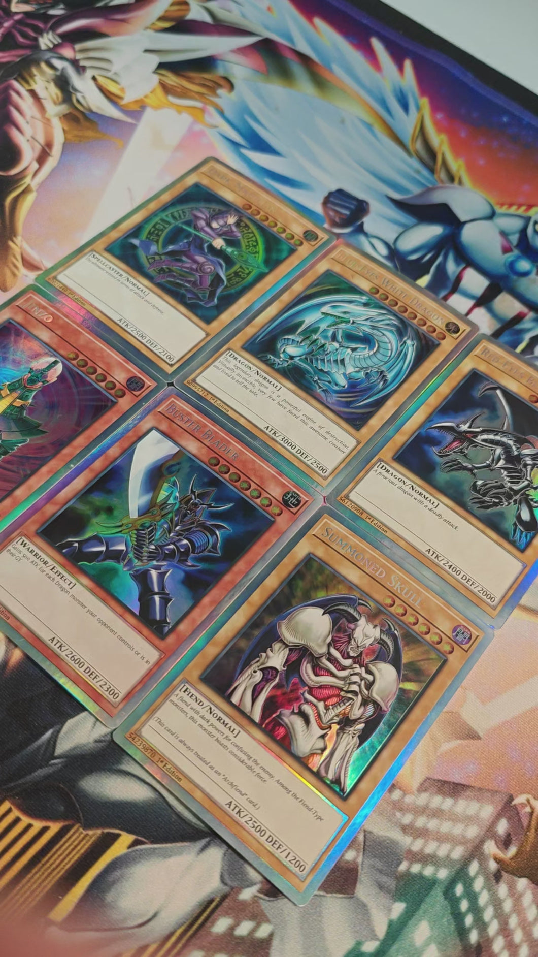 Rush Duel Art 6 card english set Custom Orica card