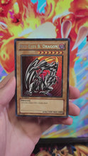 Load and play video in Gallery viewer, Red-Eyes Black Dragon Blue eyes art swap Custom Orica card
