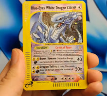 Load image into Gallery viewer, Crystal Char style Blue Eyes Custom Orica card
