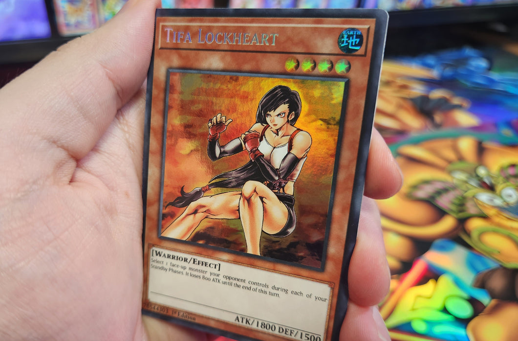 Amazoness Tifa crossover Custom Orica card