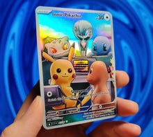 Load image into Gallery viewer, Innie Pikachu Severence parody Custom Orica card
