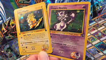 Load image into Gallery viewer, Poke style Goku and Freiza trainers Custom Orica card
