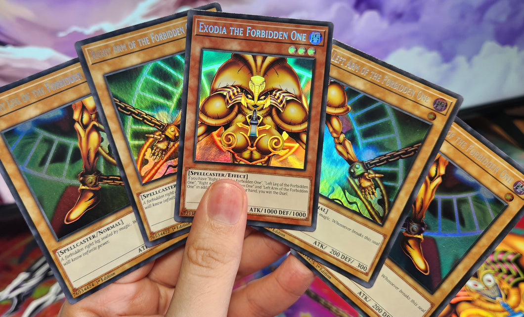 Gender swap Exodia Custom Orica card set