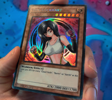 Load image into Gallery viewer, Tifa Lockhart Dark Magician Girl swap Custom Orica card
