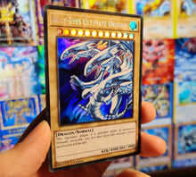 Load image into Gallery viewer, Blue eyes ultimate dragon vanilla style altered Custom Orica card
