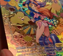 Load image into Gallery viewer, Nami Dark Magician Girl Swap Textured Custom Orica card
