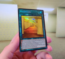 Load image into Gallery viewer, Backrooms Field Spell Custom Orica card
