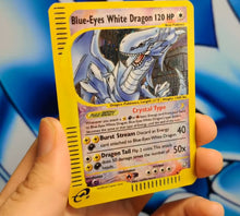 Load image into Gallery viewer, Crystal Char style Blue Eyes Custom Orica card
