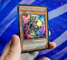 Load image into Gallery viewer, Metal Dark magician Girl Custom Orica card
