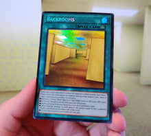 Load image into Gallery viewer, Backrooms Field Spell Custom Orica card
