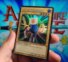 Load image into Gallery viewer, Human Warrior Fin Adventure time yugioh Custom Orica card
