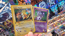 Load image into Gallery viewer, Poke style Goku and Freiza trainers Custom Orica card

