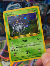 Load image into Gallery viewer, Jimothy the racoon Custom Orica card
