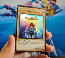 Load image into Gallery viewer, Blue Eyes and  Magician girl Jaws poster Orica card
