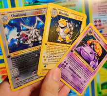 Load image into Gallery viewer, Energy swapped base set starters V3 Custom Orica cards
