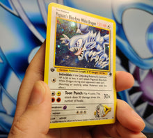 Load image into Gallery viewer, Pegasus Toon blue eyes classic Trainer Custom Orica card
