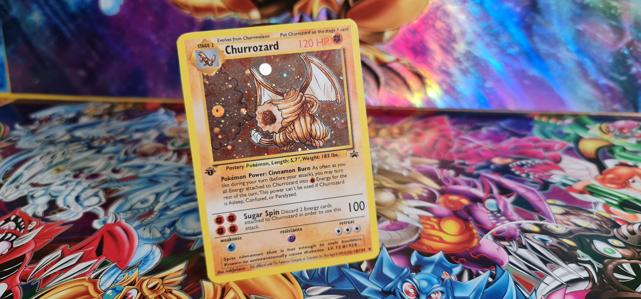 Churrozard Custom Orica card – RushforTacos Custom Cards