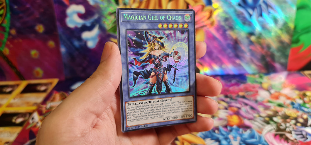 Magician Girl of Chaos Custom Orica card