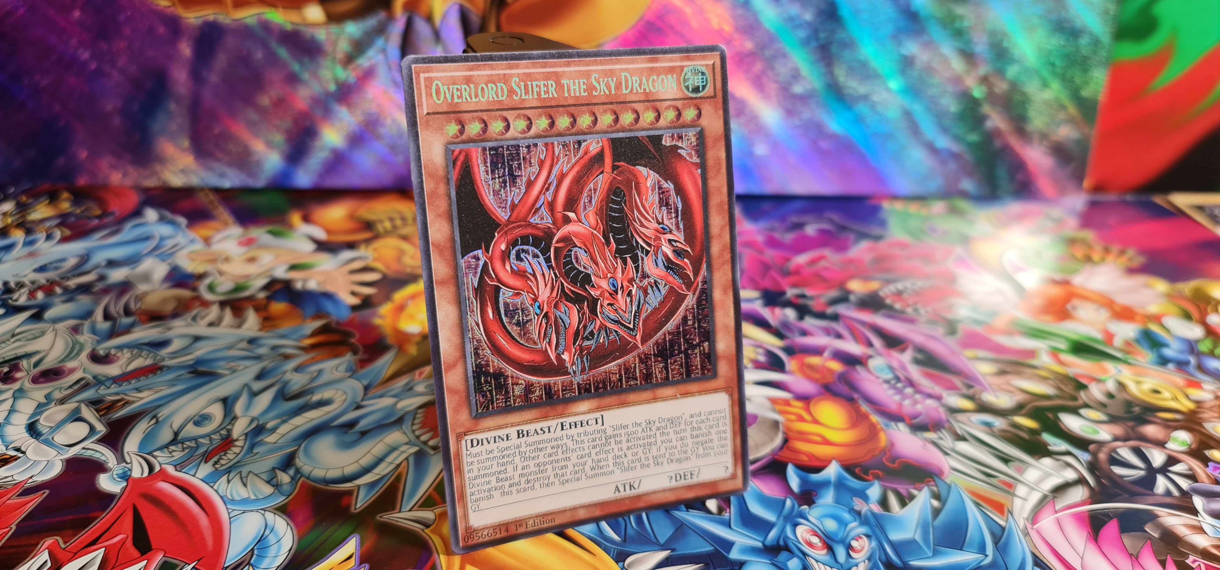 sky dragon yugioh card Three Headed Slifer the Custom Orica Tier:Diamond - £249.99 category-pokemon From the The Dark MTG Monster Manual EXTENDED
