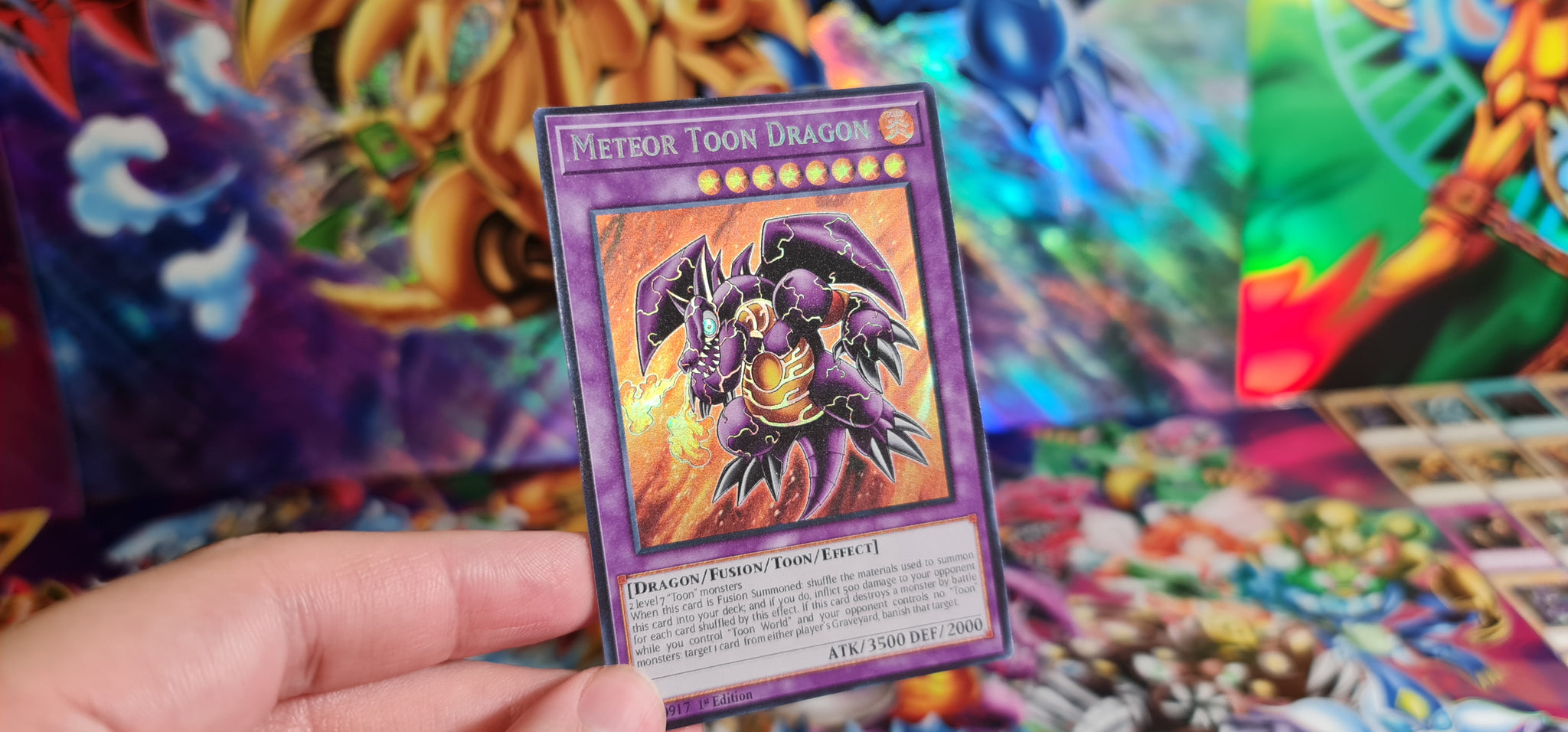 Meteor Toon Dragon Custom Orica card – RushforTacos Custom Cards
