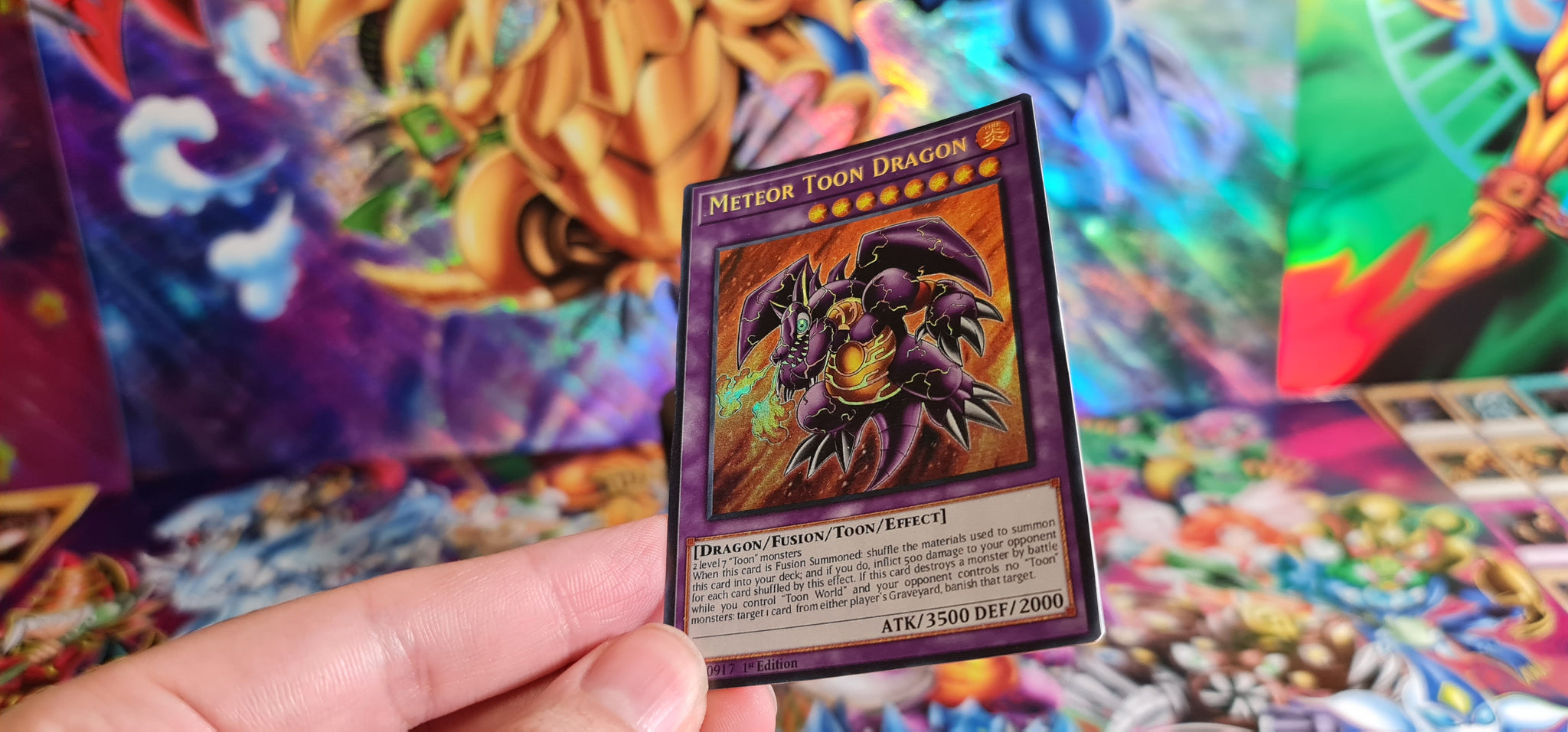 yugioh custom toon cards Toon Dark Magician Arkana version Custom Orica card main image 0