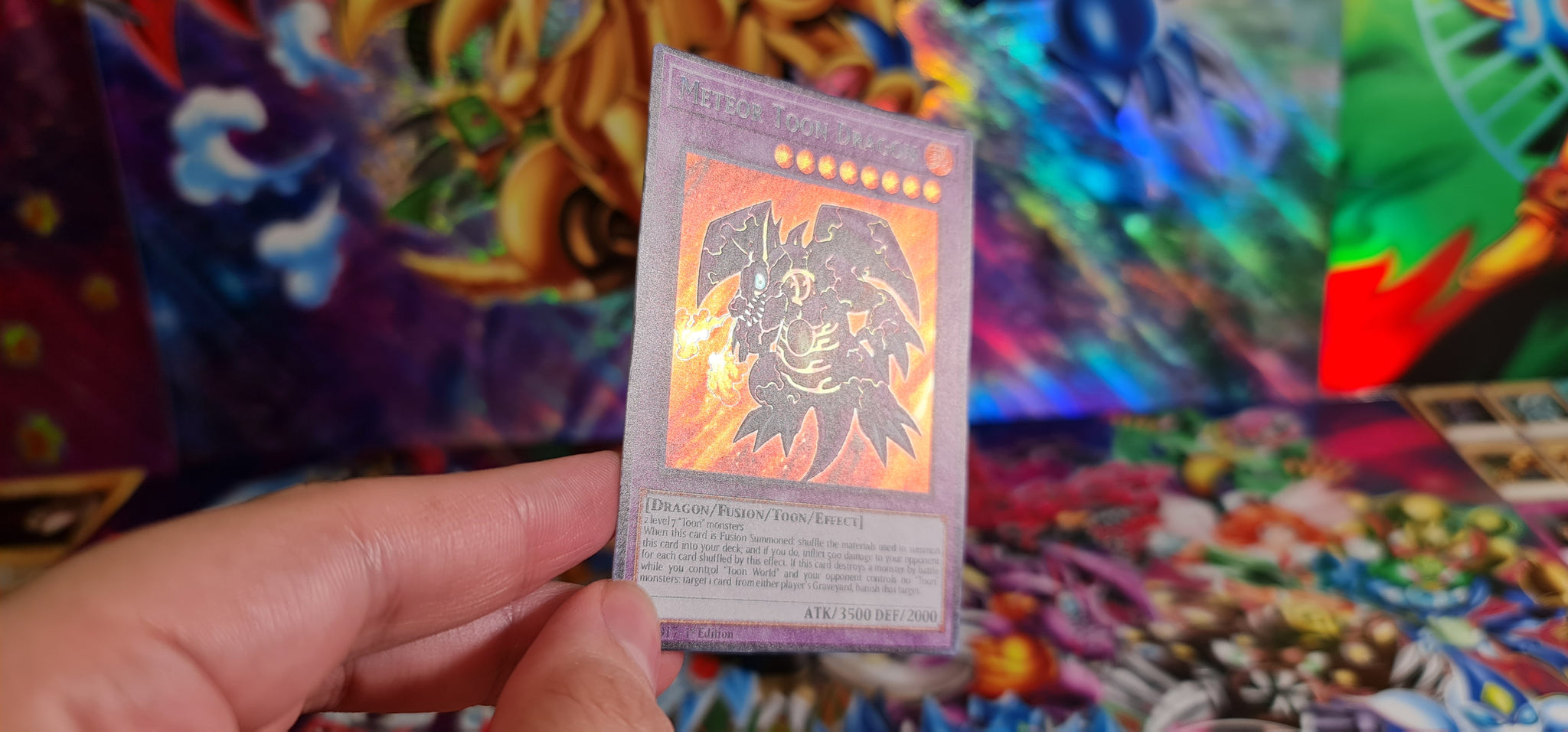 Meteor Toon Dragon Custom Orica card RushforTacos Custom Cards Meteor Toon Dragon Custom Orica card RushforTacos Custom Cards