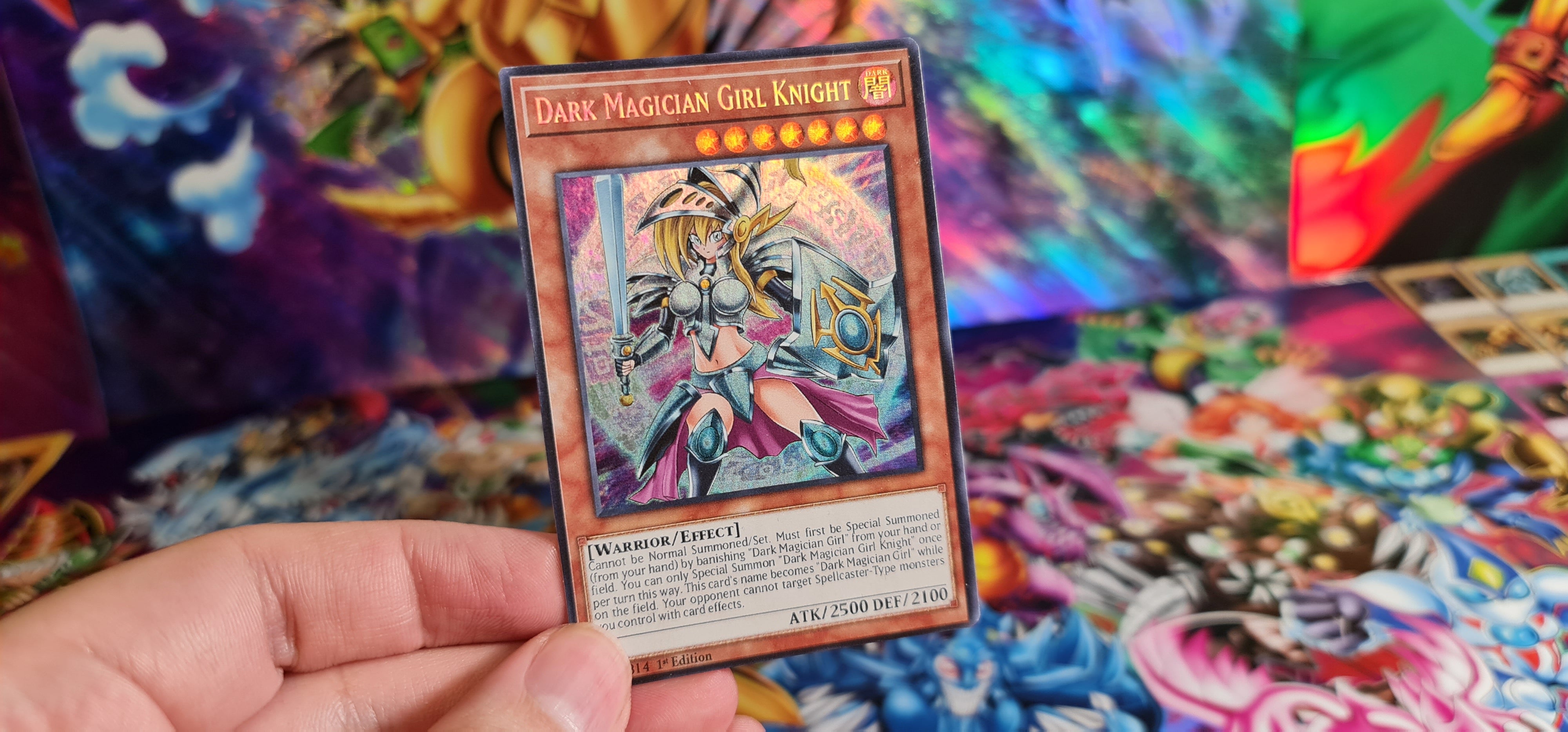 yugioh dark magician cards Girl Knight Custom Orica card Style:Jumbo Cactuar Winter 25 negate that activated effect Exploring Meijer for Pokémon