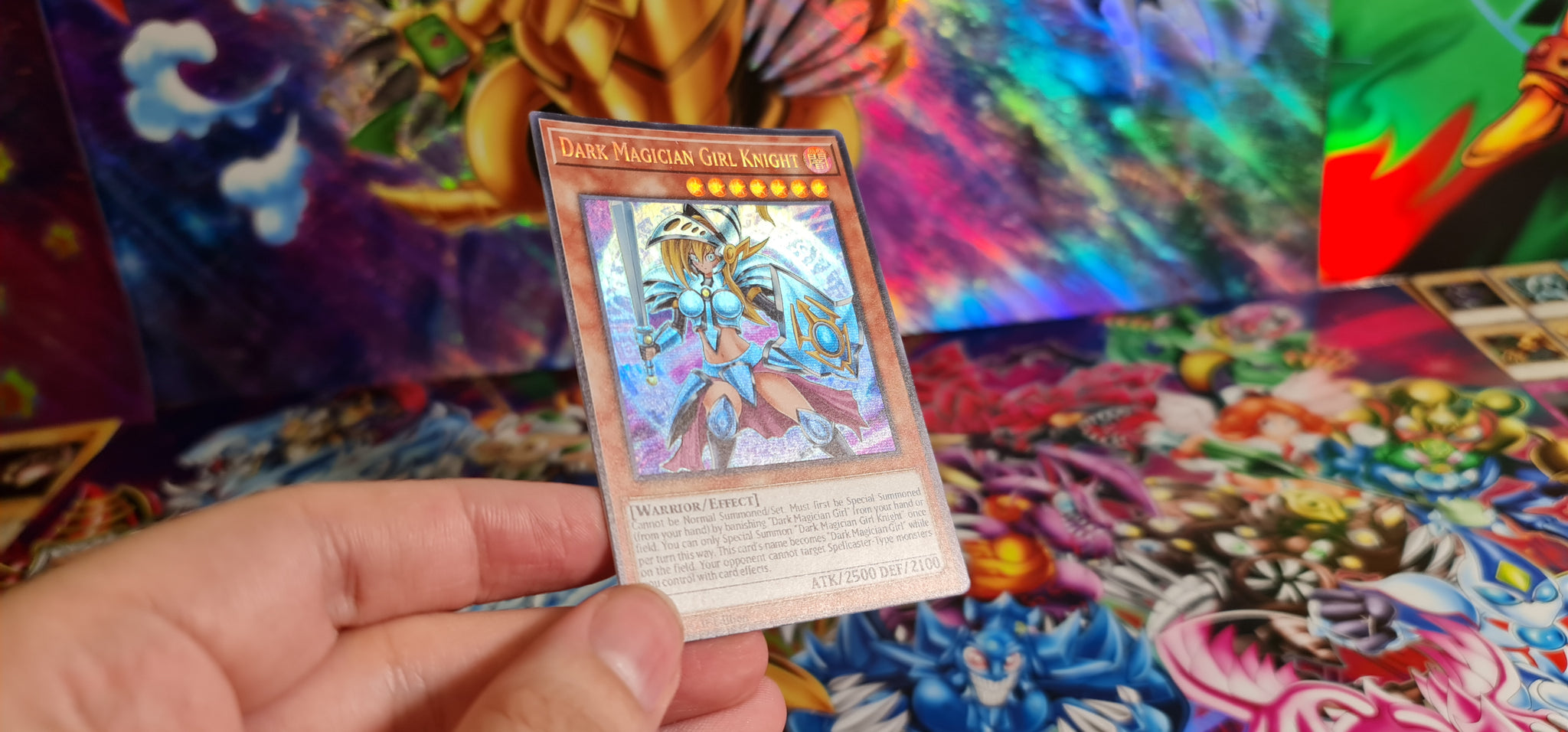 orica yugioh card maker Dark Magician Girl Knight Custom Orica card – RushforTacos Custom Cards