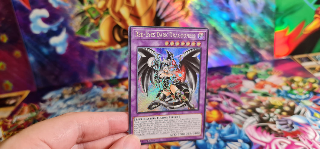Red-Eyes Dark Dragooness Custom Orica card