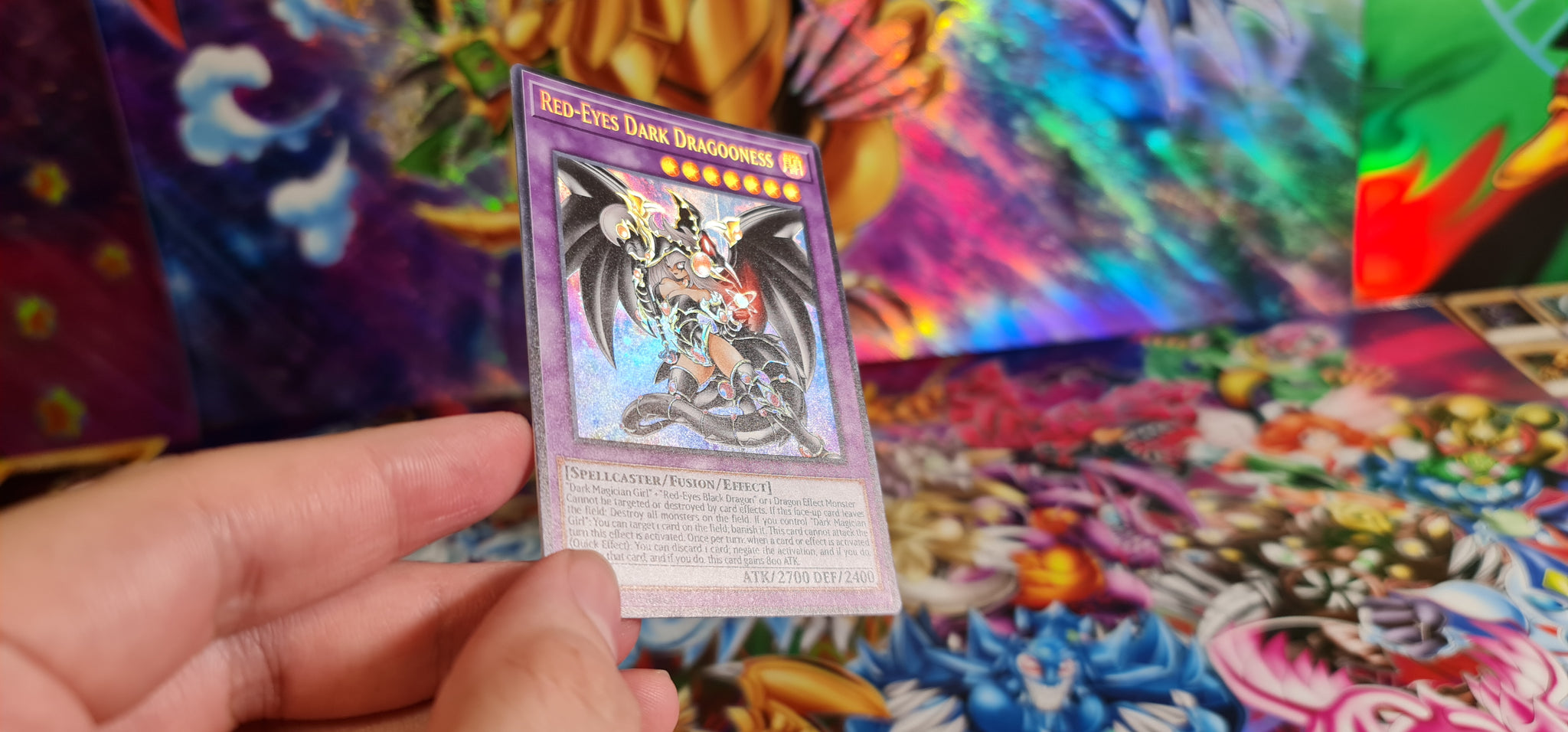 Red-Eyes Dark Dragooness Custom Orica card – RushforTacos Custom Cards