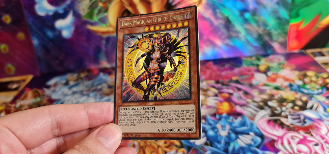 Dark Magician Girl of Chaos Custom Orica card