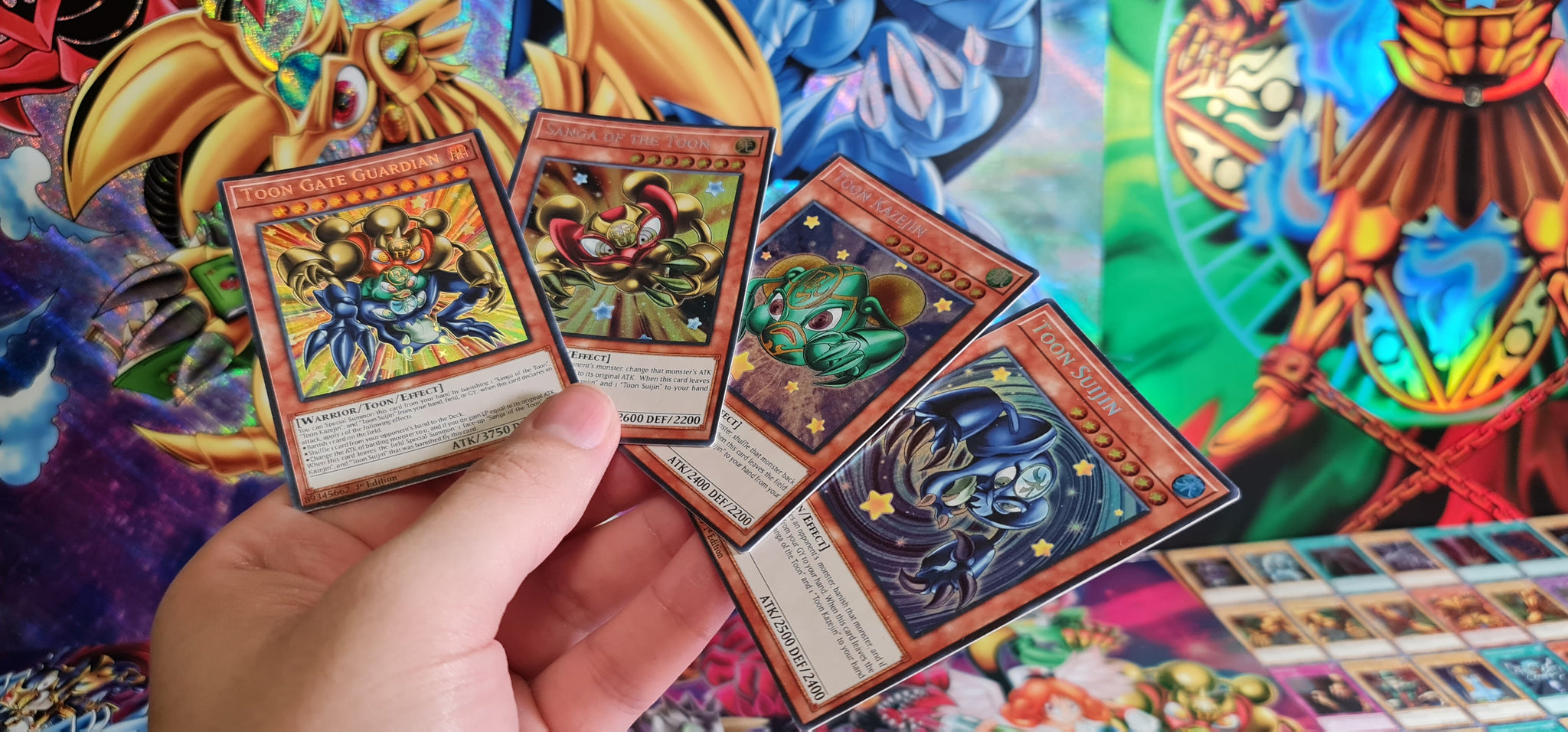 Toon Gate Guardian Set Custom Orica cards – RushforTacos Custom Cards
