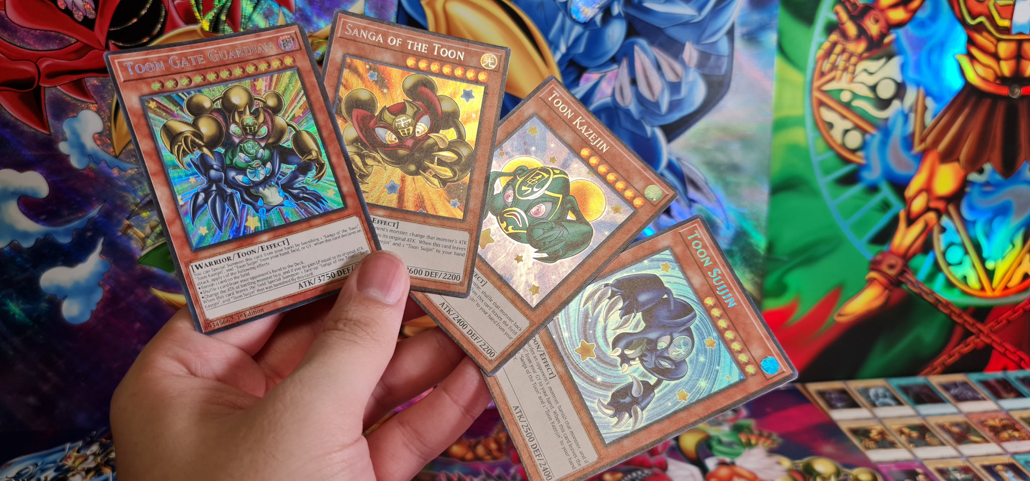 Toon Gate Guardian Set Custom Orica cards – RushforTacos Custom Cards