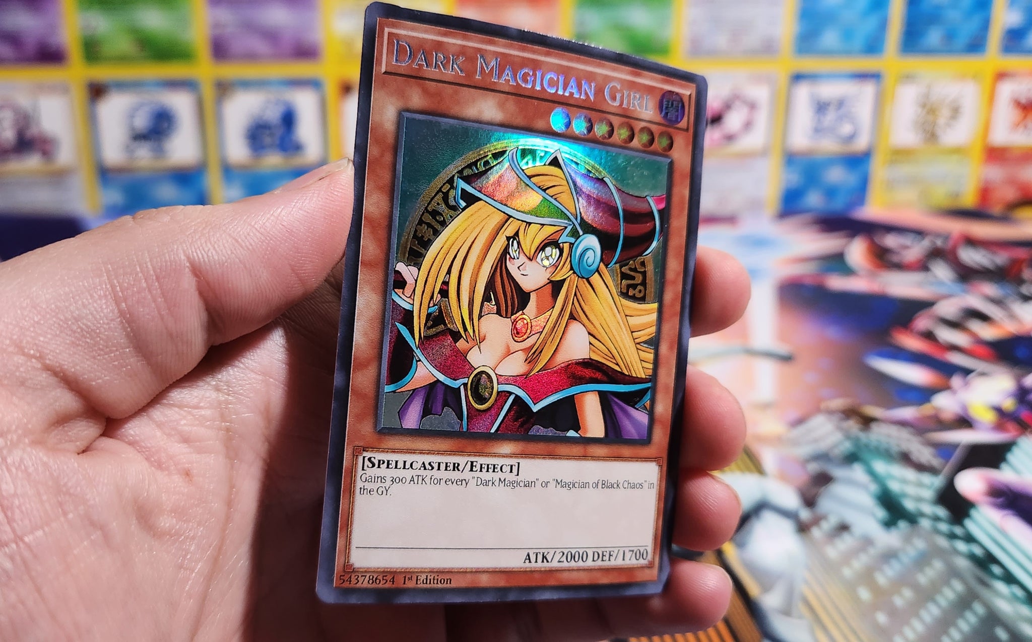 DDS Dark Magician Girl Custom Orica card DDS Dark Magician Girl Custom Orica card