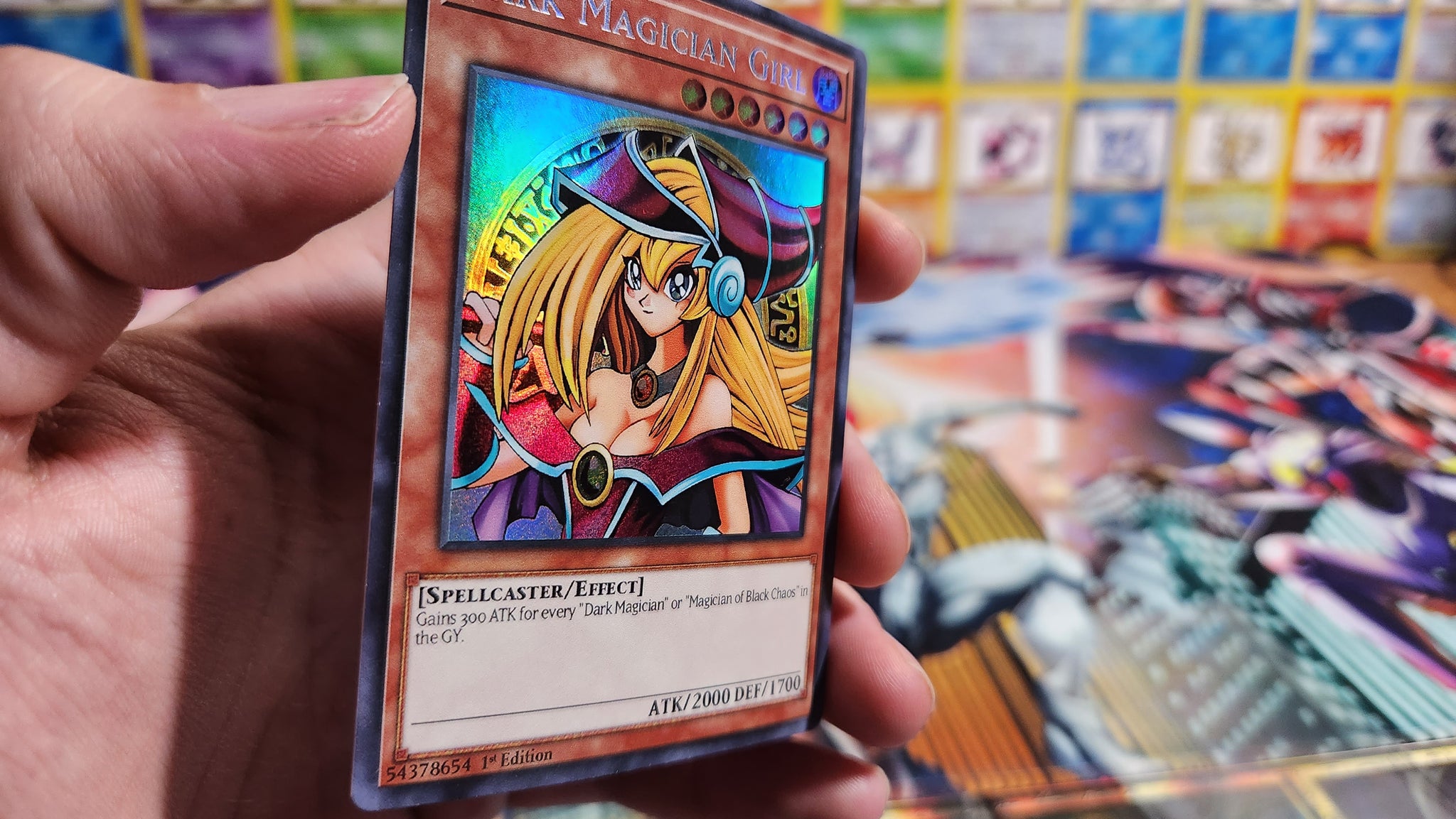 DDS Dark Magician Girl Custom Orica card – RushforTacos Custom Cards