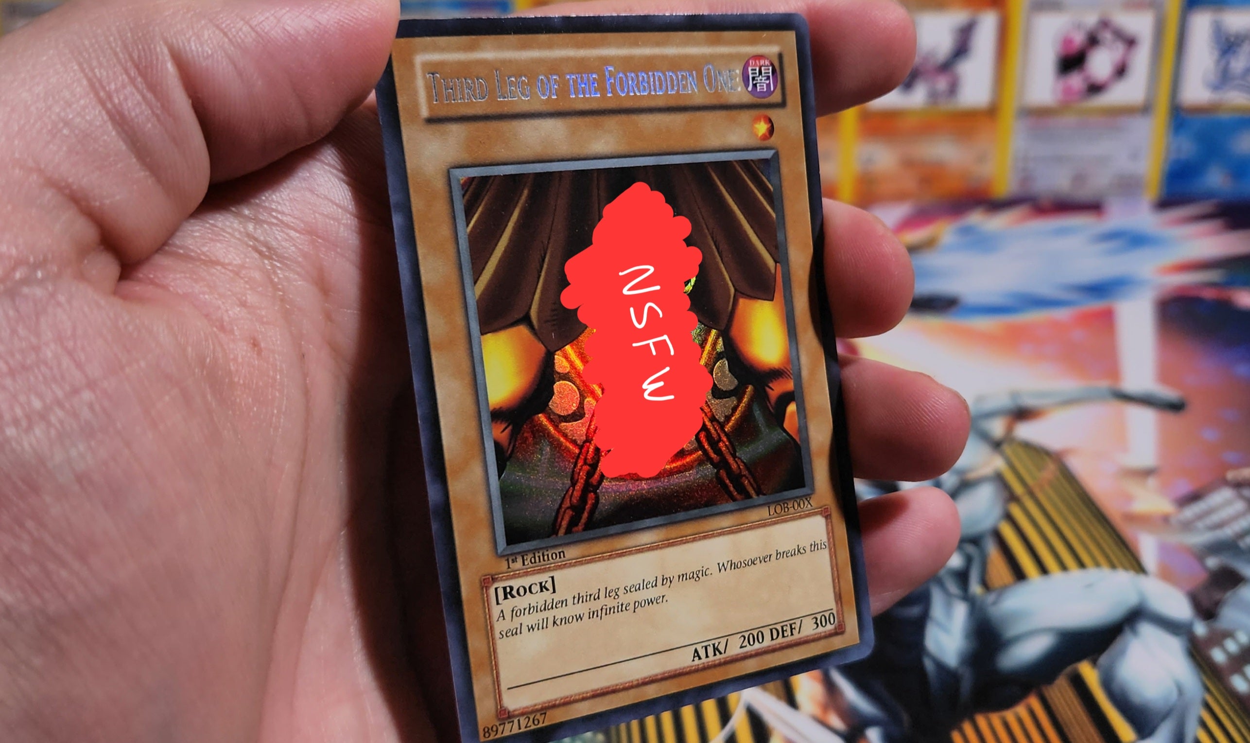 yugioh nsfw cards Third Leg of the Forbidden One Custom Orica card – RushforTacos Custom latest pokemon sets Quantity:300 Sell THESE Bulk Pokemon