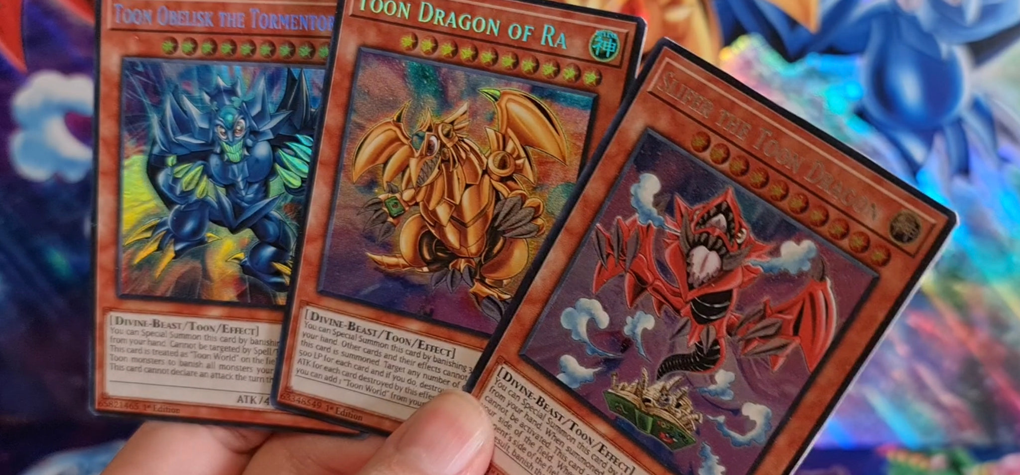 yugioh orica god cards Wish Avaliaes de clientes: Yu-Gi-Oh! Anime personalizado - EGYPTIAN GODS #3 Yugioh Egyptian God Cards Complete