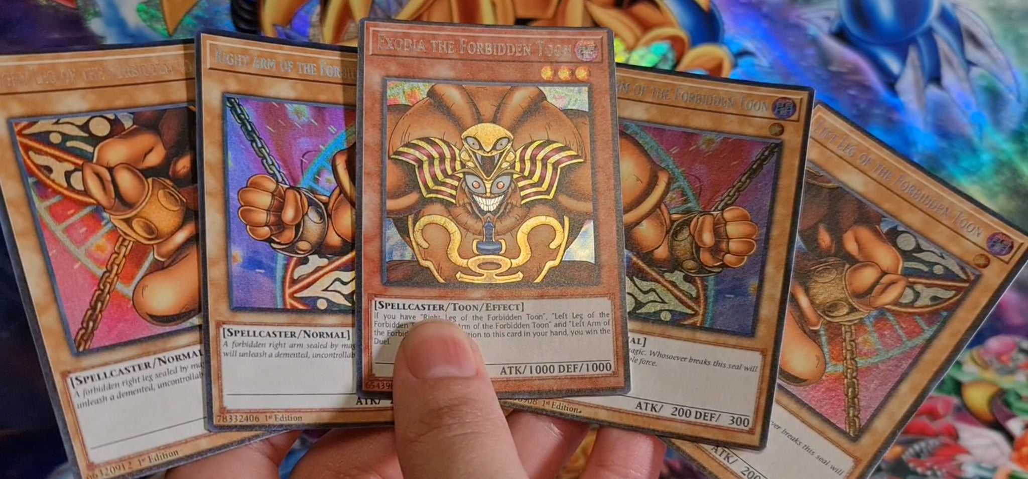funny custom yugioh cards Exodia the Forbidden Toon Custom Orica card – RushforTacos Custom Cards